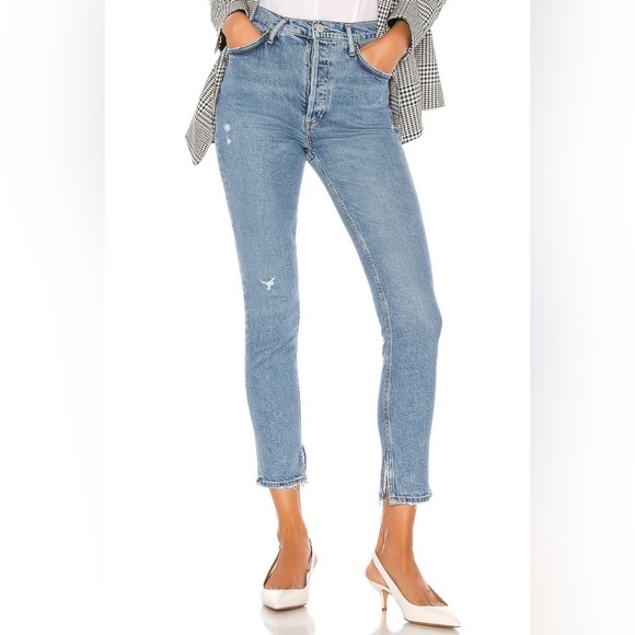 Agolde Nico high rise slim in headlines - Picture 9 of 9